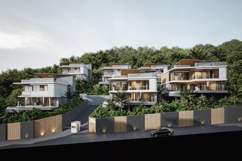 Вилла в Кароне, Таиланд с 4 спальнями  № 165001