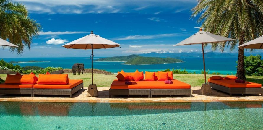 Casa de 7 dormitorios en Ko Samui, Tailandia № 180742