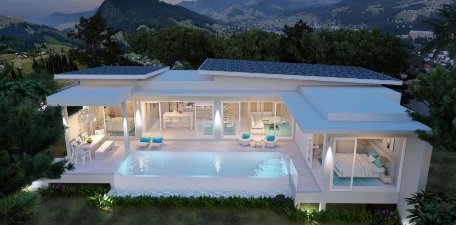 Chalet de 3 dormitorios en Ko Samui, Tailandia № 165872