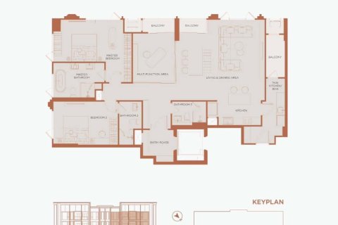 Condominio de 2 dormitorios en Bangkok, Tailandia № 165868 - foto 12
