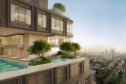 Condominio de 3 dormitorios en Sathon, Bangkok, Tailandia № 233966