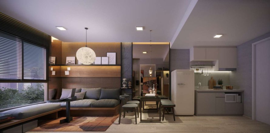 Condominio de 1 dormitorio en Bangkok, Tailandia № 166269