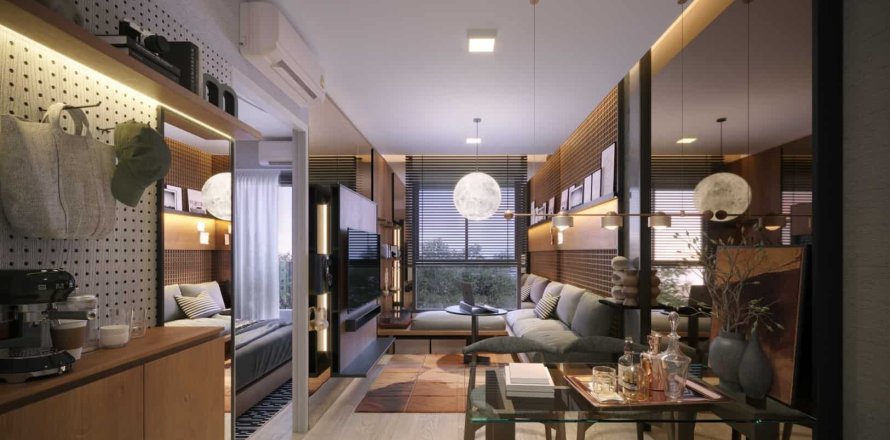 Condominio de 1 dormitorio en Bangkok, Tailandia № 166270