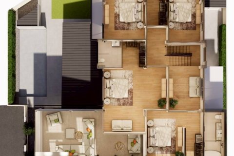 Chalet de 5 dormitorios en Chiang Mai, Tailandia № 168906 - foto 8