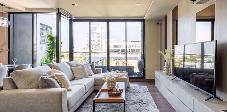 Duplex à Phra Khanong, Bangkok, Thaïlande 3 chambres № 47990