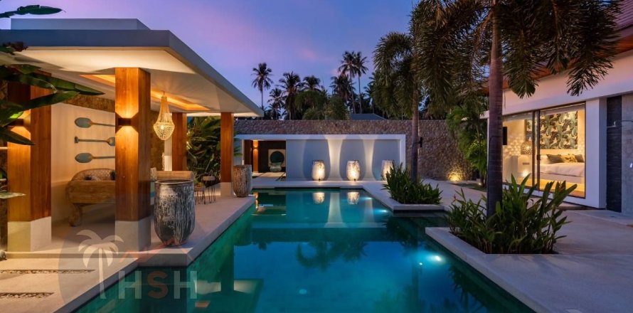 Chalet de 3 dormitorios en Ko Samui, Tailandia № 180221