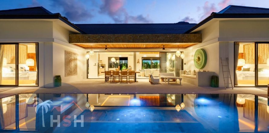 Chalet de 4 dormitorios en Ko Samui, Tailandia № 180220