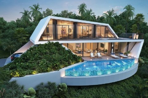 Chalet de 5 dormitorios en Ko Samui, Tailandia № 180216 - foto 1