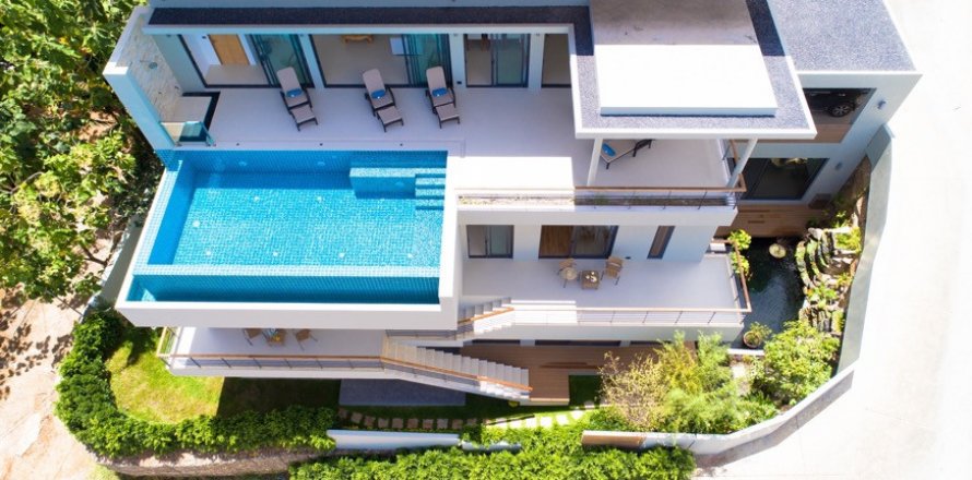 Casa de 4 dormitorios en Ko Samui, Tailandia № 66856