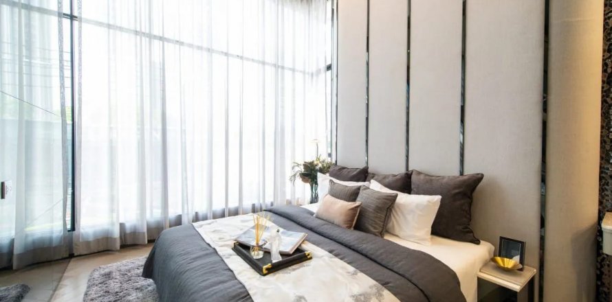 Apartamento de 1 dormitorio en Origin Thonglor World, Watthana, Bangkok, Tailandia № 133539