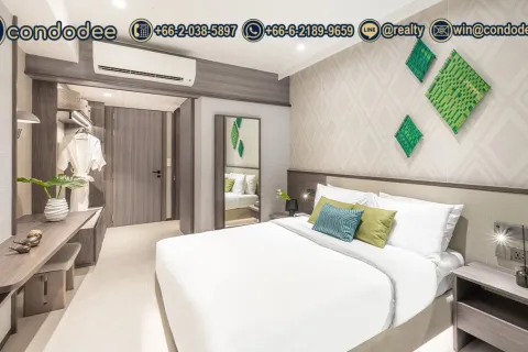 Eigentumswohnung in Bangkok, Thailand, 1 Schlafzimmer  № 201371 - Foto 4