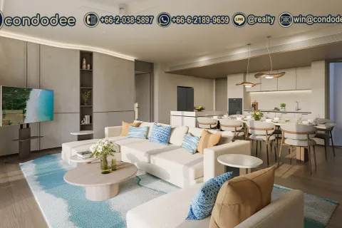 Eigentumswohnung in Bangkok, Thailand, 2 Schlafzimmer № 201372 - Foto 4