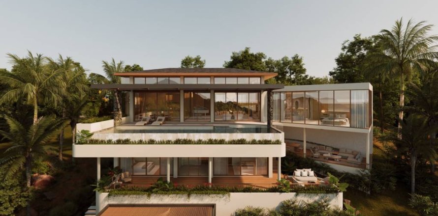 Villa in Surat Thani, Thailand 4 Schlafzimmer № 151069