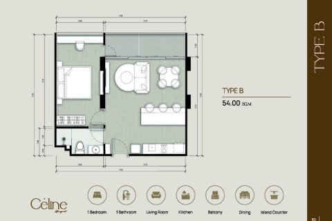 Condominio de 1 dormitorio en Pattaya, Tailandia № 169970 - foto 16