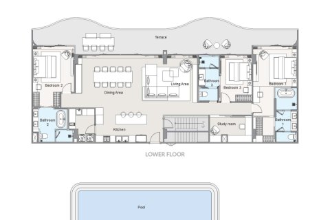 Condominio de 3 dormitorios en Bang Tao, Tailandia № 169898 - foto 20
