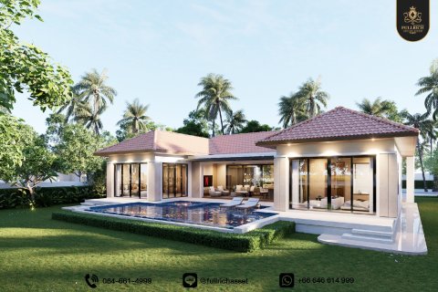 Chalet de 3 dormitorios en Cha-am, Tailandia № 169895 - foto 19