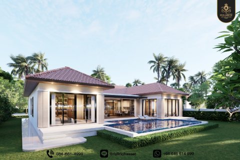 Chalet de 3 dormitorios en Cha-am, Tailandia № 169895 - foto 20