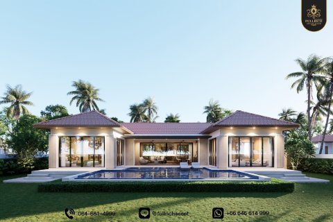 Chalet de 3 dormitorios en Cha-am, Tailandia № 169895 - foto 17