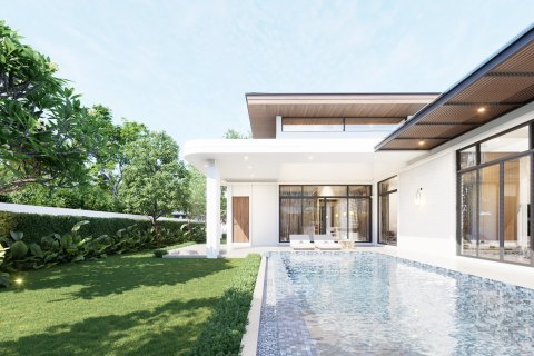 Chalet de 3 dormitorios en Cha-am, Tailandia № 169897 - foto 3