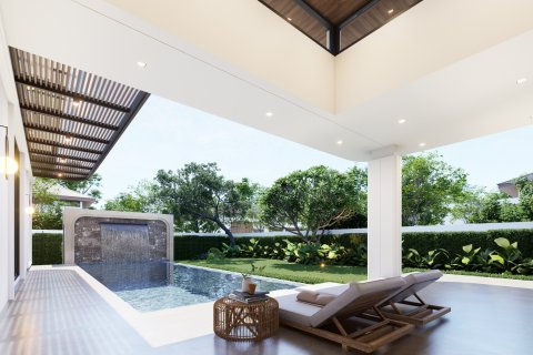 Chalet de 3 dormitorios en Cha-am, Tailandia № 169897 - foto 12