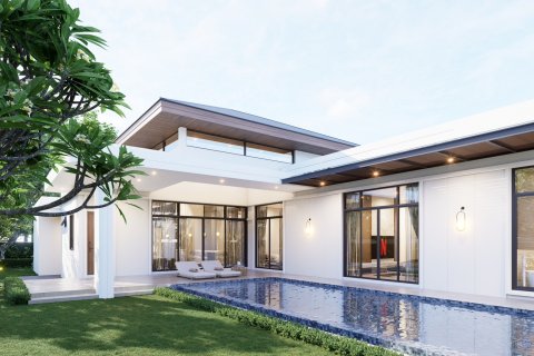 Chalet de 3 dormitorios en Cha-am, Tailandia № 169897 - foto 13