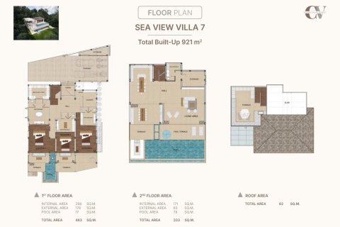 Chalet de 3 dormitorios en Layan Beach, Tailandia № 169773 - foto 24