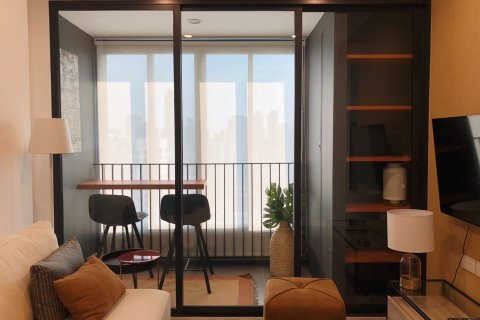 Studio in the Condo in Huai Khwang, Bangkok, Thailand № 171287