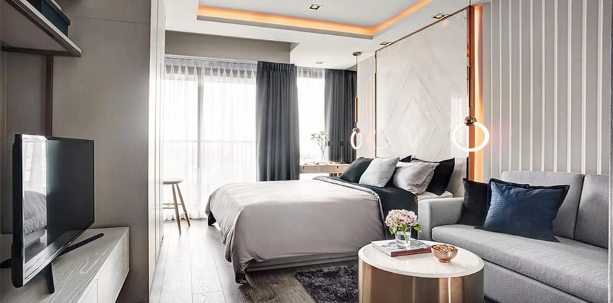 Apartamento de 1 dormitorio en Whizdom Avenue Ratchada - Ladprao, Chatuchak, Bangkok, Tailandia № 134241