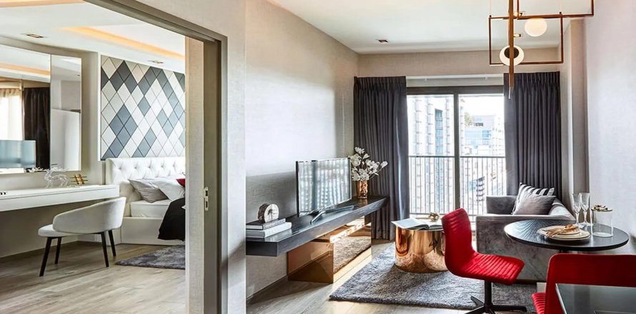 Apartamento de 1 dormitorio en Whizdom Avenue Ratchada - Ladprao, Chatuchak, Bangkok, Tailandia № 134238