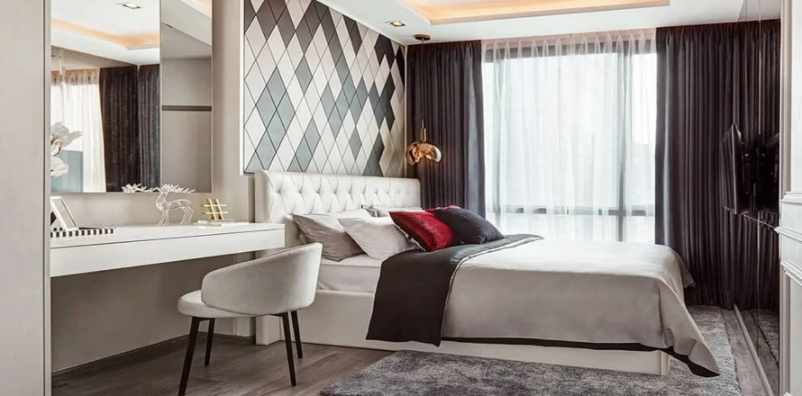 Apartamento de 1 dormitorio en Whizdom Avenue Ratchada - Ladprao, Chatuchak, Bangkok, Tailandia № 134239