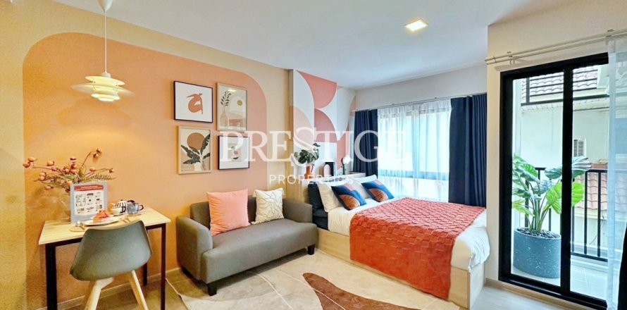 Estudio en el condominio en Pattaya, Tailandia № 209066