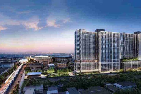 Estudio en el condominio en Bangkok, Tailandia № 208802 - foto 3