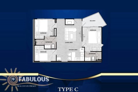 Condo à Phuket, Thaïlande, 3 chambres № 179421 - photo 6