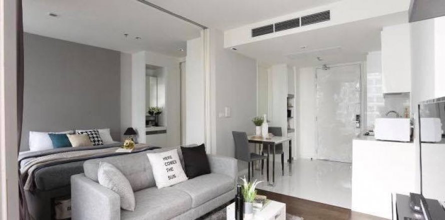 Condominio de 1 dormitorio en Yan Nawa, Bangkok, Tailandia № 144045