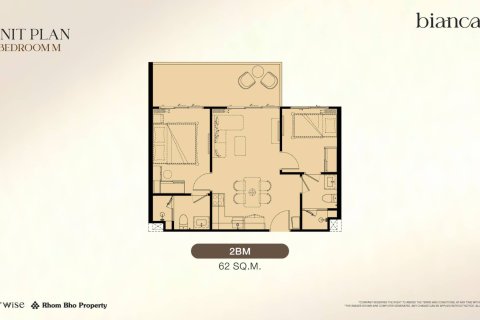 Condominio de 2 dormitorios en Surin Beach, Tailandia № 169743 - foto 12
