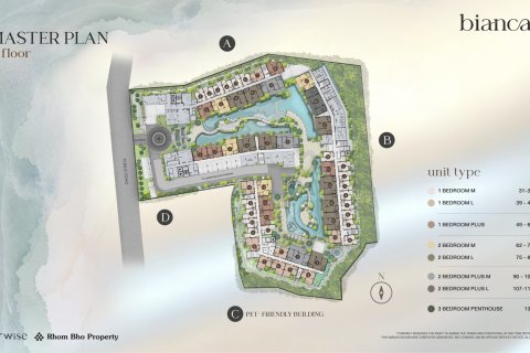 Condominio de 2 dormitorios en Surin Beach, Tailandia № 169743 - foto 11