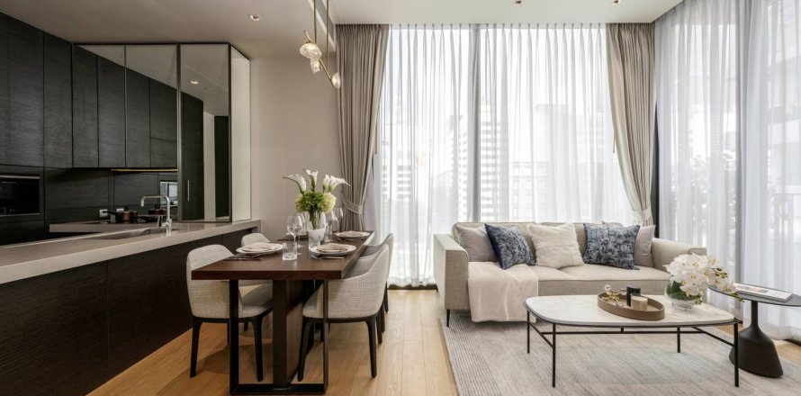 Condominio de 2 dormitorios en Bangkok, Tailandia № 180902