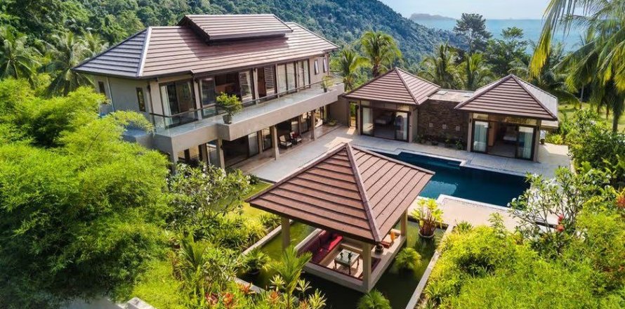 Villa à Ko Samui, Thaïlande 4 chambres № 179950