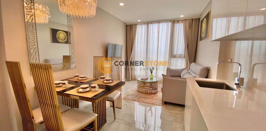 Estudio en el condominio en Jomtien Beach, Pattaya, Tailandia № 53716