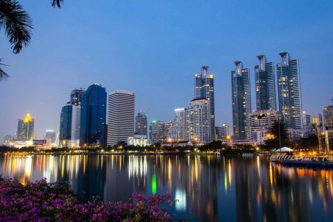 Ático de 3 dormitorios en Bangkok, Tailandia № 180910 - foto 25