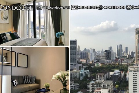 Condominio de 1 dormitorio en Watthana, Bangkok, Tailandia № 200775