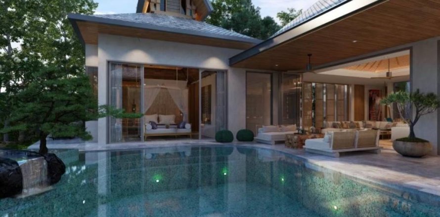 Chalet de 4 dormitorios en Phuket, Tailandia № 172679