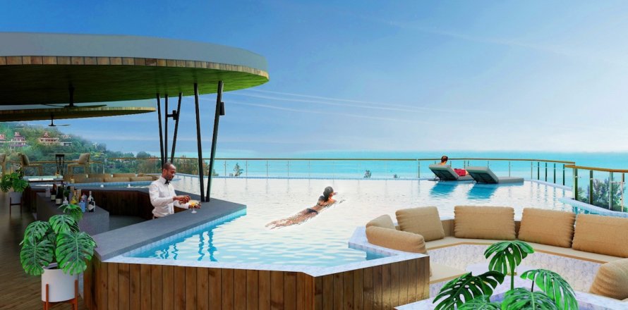 Eigentumswohnung in Phuket, Thailand, 1 Schlafzimmer  № 66279