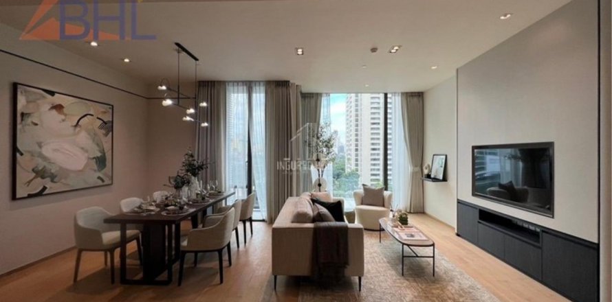 Eigentumswohnung in Bangkok, Thailand, 3 Schlafzimmer in 28 CHIDLOM № 73275