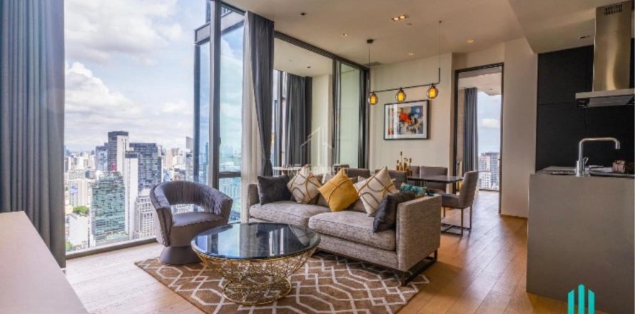 Studio in the Condo in Bangkok, Thailand in 28 CHIDLOM  № 73276