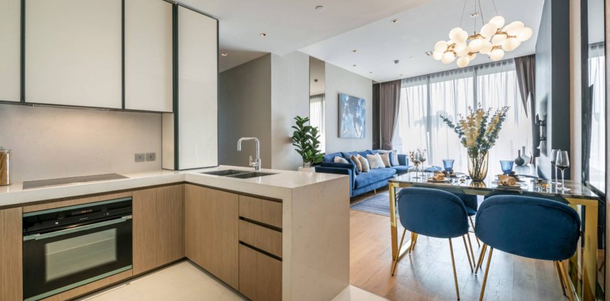 Condominio de 2 dormitorios en Bangkok, Tailandia № 180544