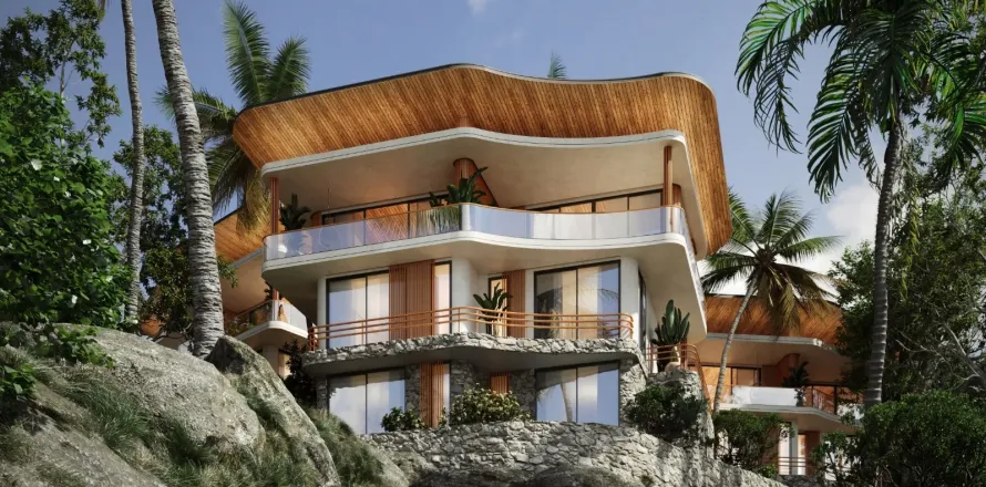 Apartamento de 2 dormitorios en Surat Thani, Tailandia № 159377