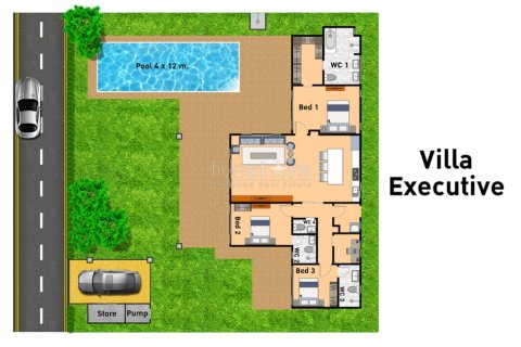 Casa de 2 dormitorios en Hua Hin, Tailandia № 67089 - foto 8