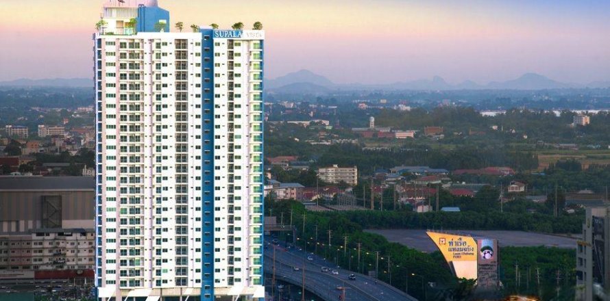 Estudio en el condominio en Pattaya, Tailandia № 205425