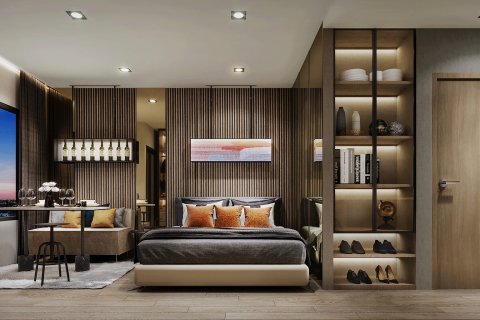 Condominio de 1 dormitorio en Bangkok, Tailandia № 205427 - foto 10